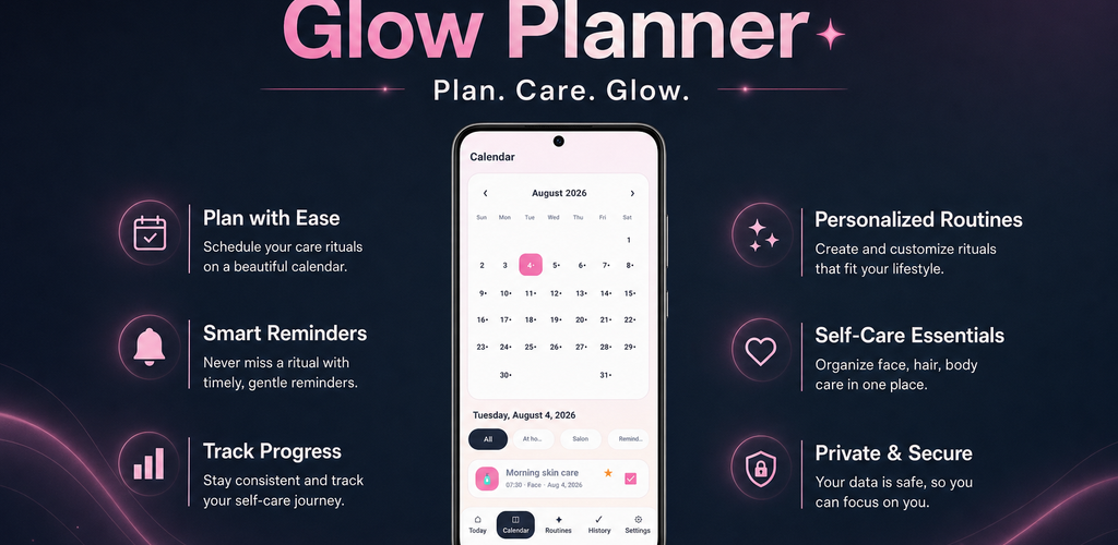 Glow Planner product artwork